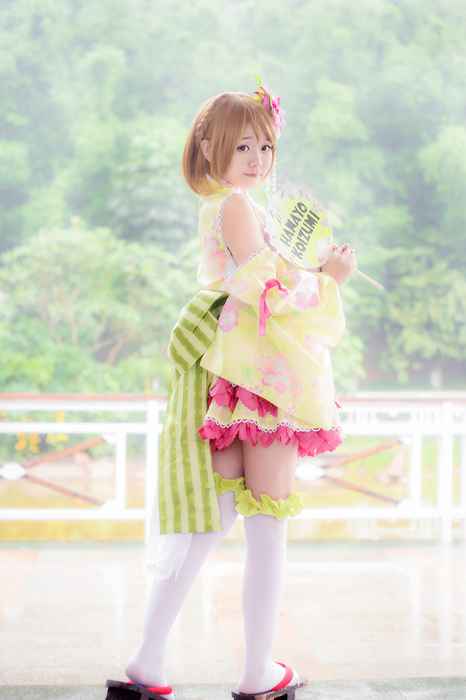 [国内Cosplay]ID0133 [CosPlay] 2015.10 No.233 LOVELIVE 小泉花阳 浴衣觉醒ver [15P10.2M]